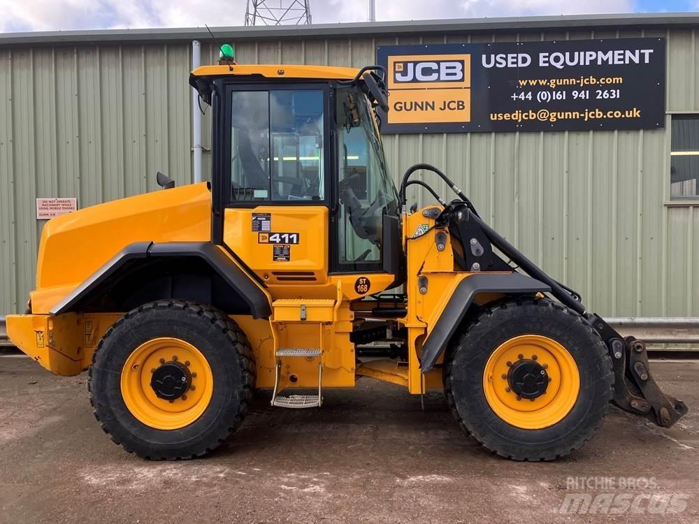 JCB 411 Incarcator pe pneuri
