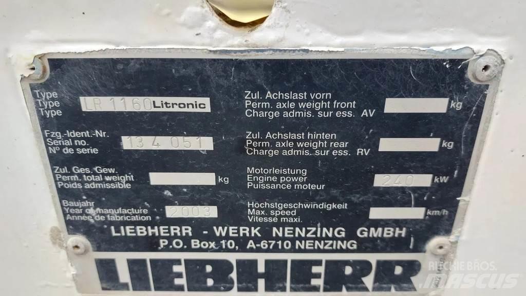 Liebherr LR 1160 Macarele