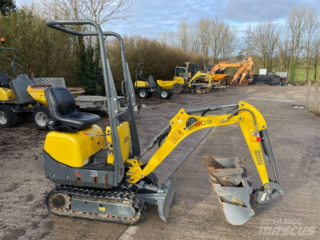 Wacker Neuson 803 Mini excavatoare < 7t