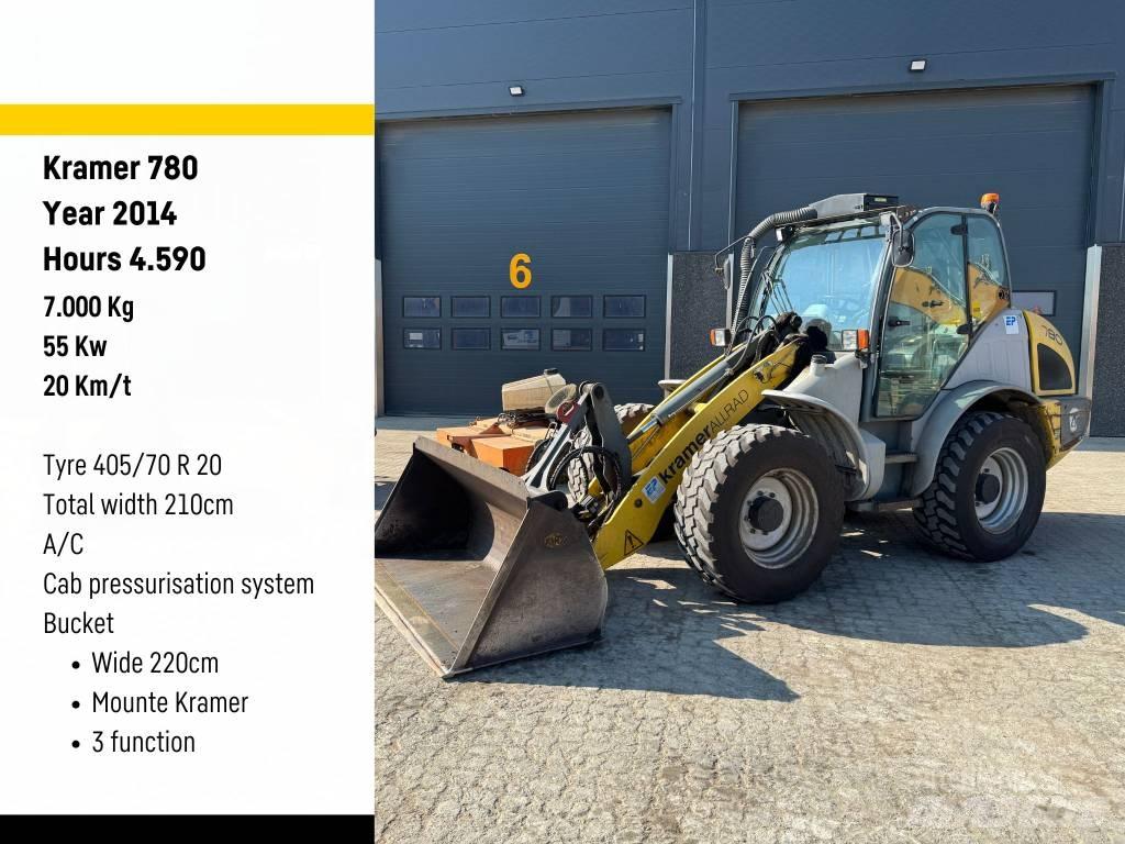 Kramer 780 Incarcator pe pneuri