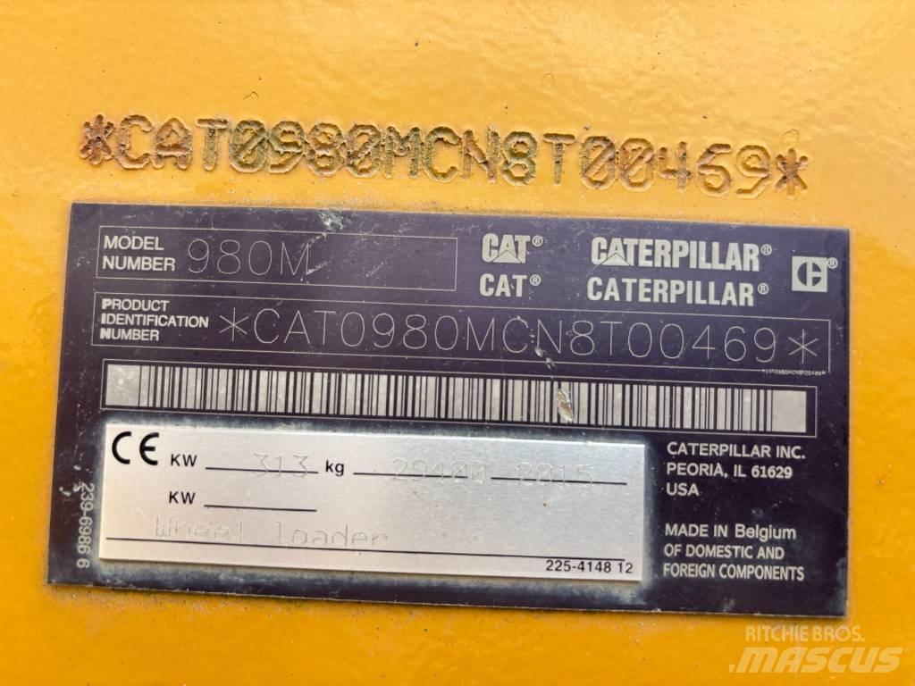 CAT 980 M Incarcator pe pneuri