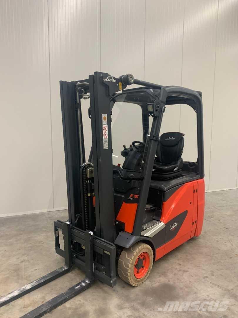 Linde E16H Stivuitor electric