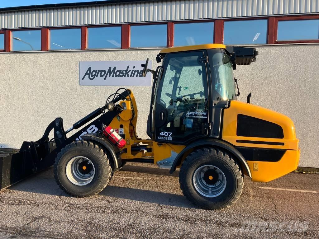 JCB 407 Incarcator pe pneuri