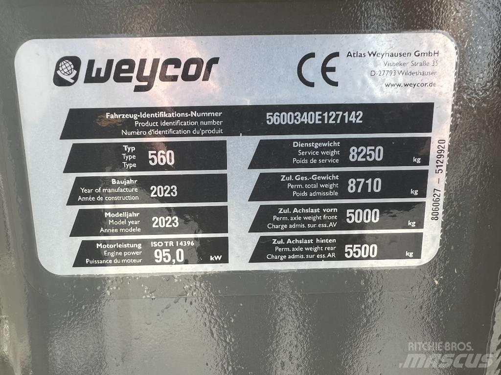Weycor AR560 Incarcator pe pneuri