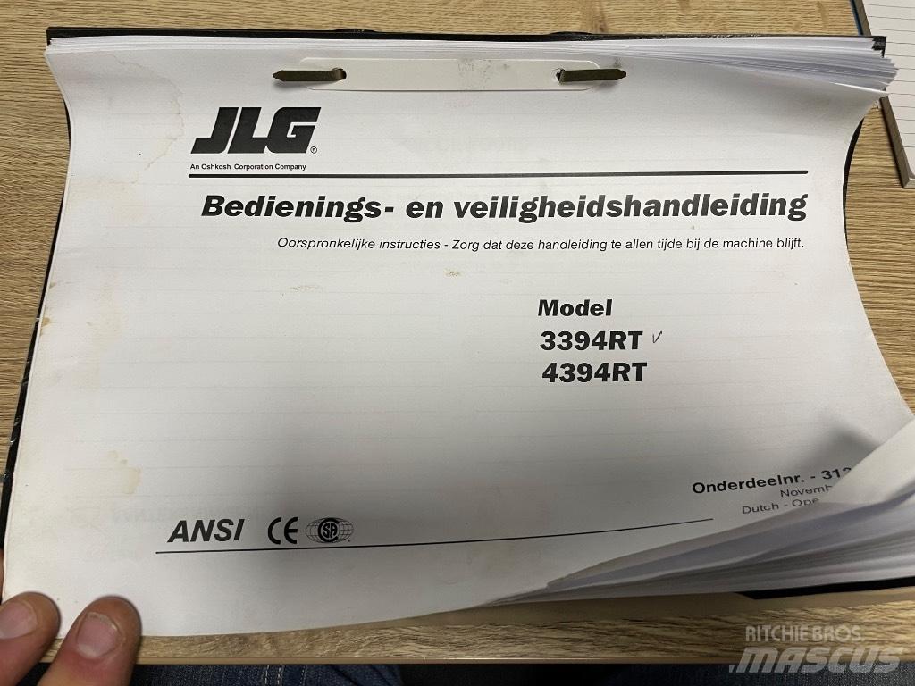 JLG 3394 RT Platforme foarfeca