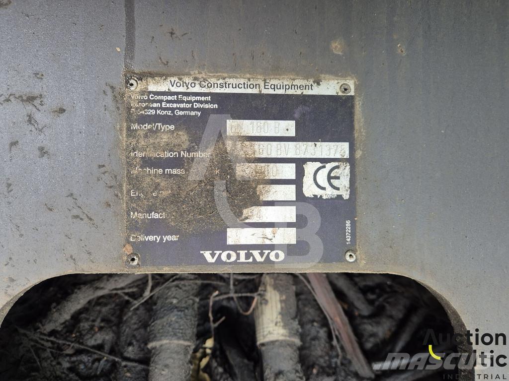 Volvo EW 160 B Excavatoare cu roti