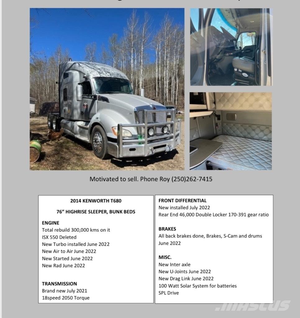 Kenworth T680 Autotractoare