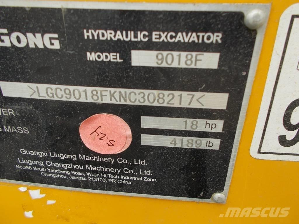 LiuGong 9018 F Mini excavatoare < 7t