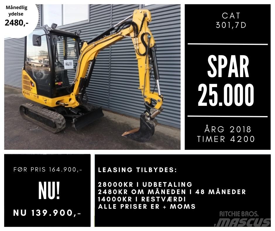 CAT 301,7d Mini excavatoare < 7t