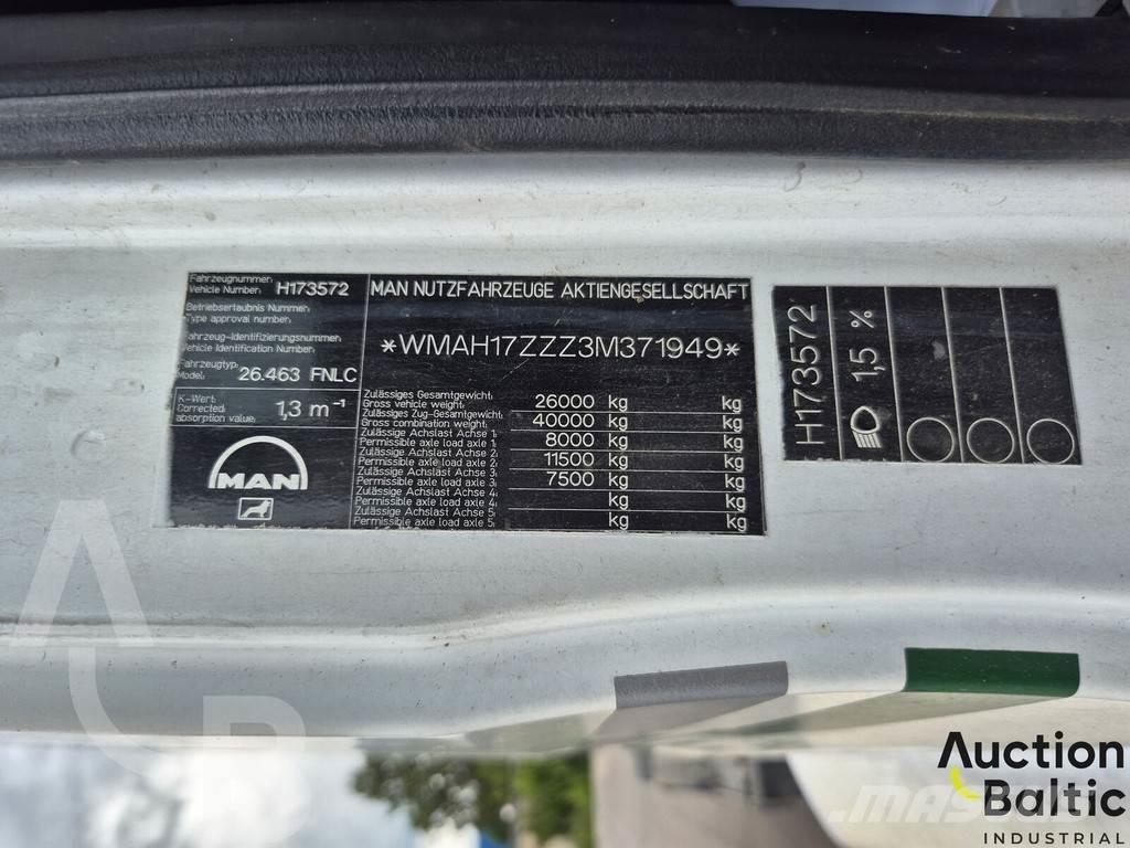 MAN TGA26.463 Camion cu carlig de ridicare