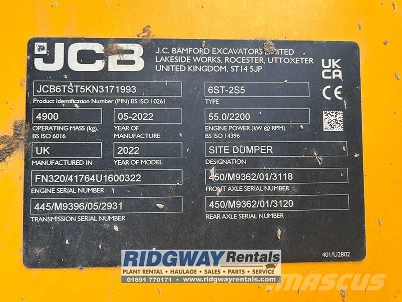 JCB 6 ST Minitractor de teren