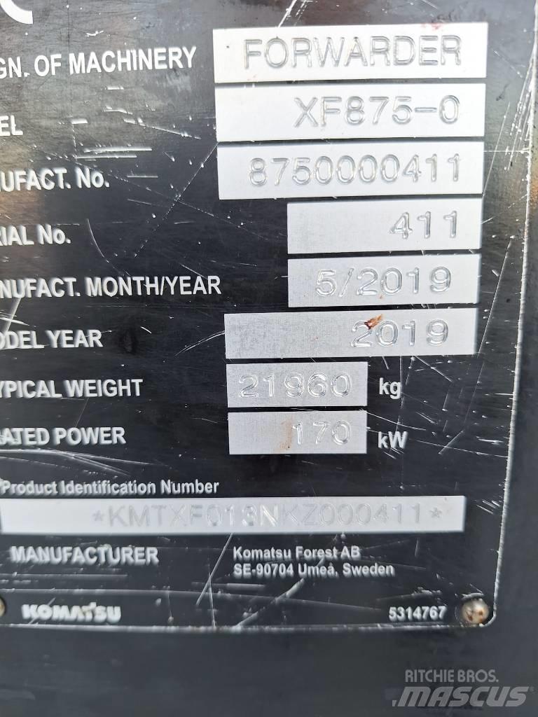 Komatsu 875 Transportoare