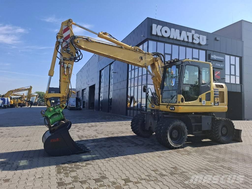 Komatsu PW 148-10 Excavatoare cu roti