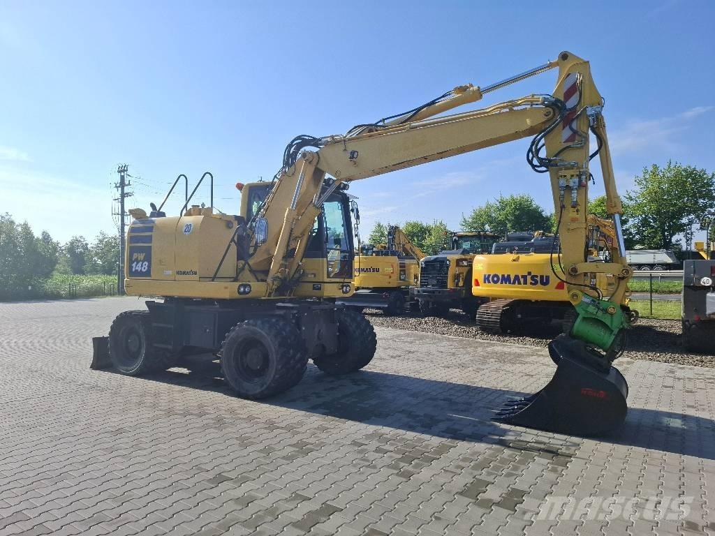 Komatsu PW 148-10 Excavatoare cu roti