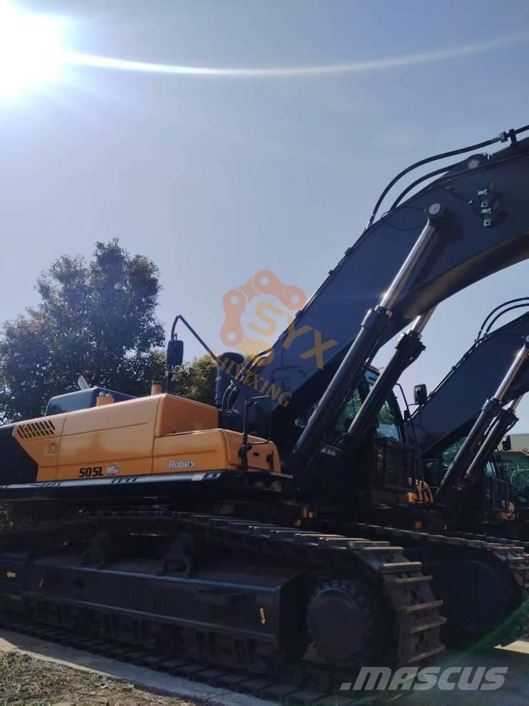 Hyundai R 505 L VS Excavatoare pe șenile
