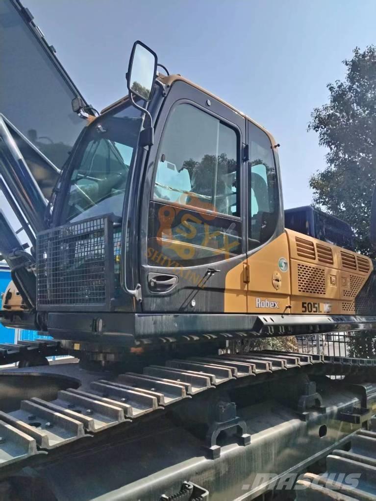Hyundai R 505 L VS Excavatoare pe șenile
