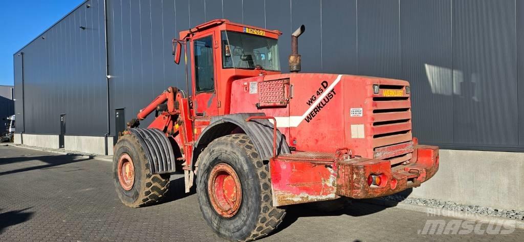 Werklust WG45D Incarcator pe pneuri
