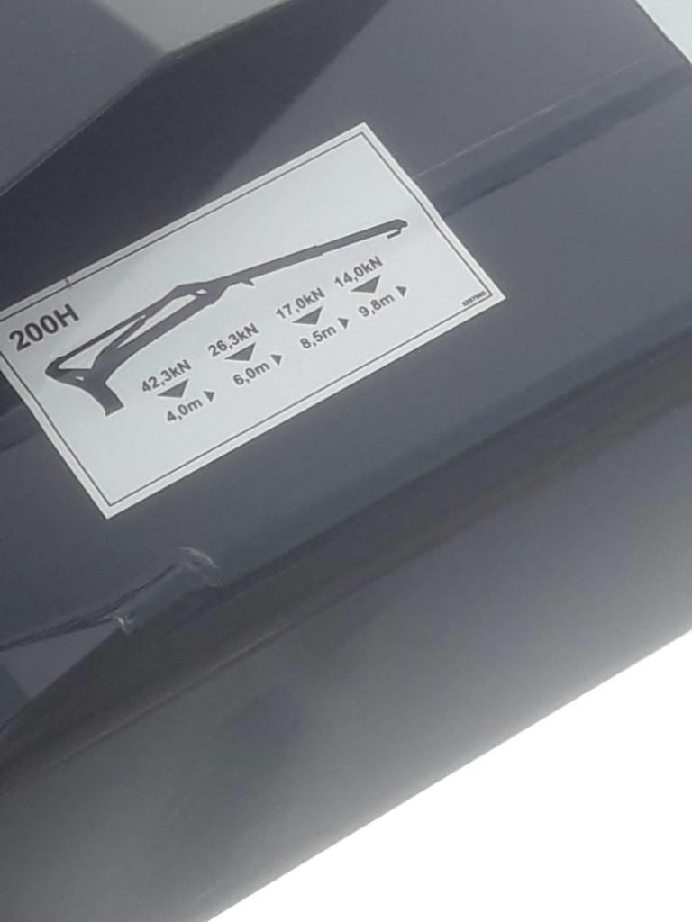 Komatsu 200H Macarale pentru culegatoare