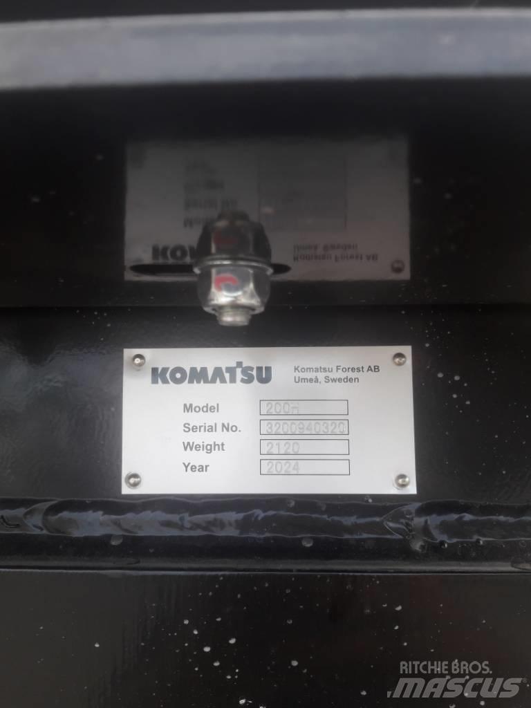 Komatsu 200H Macarale pentru culegatoare