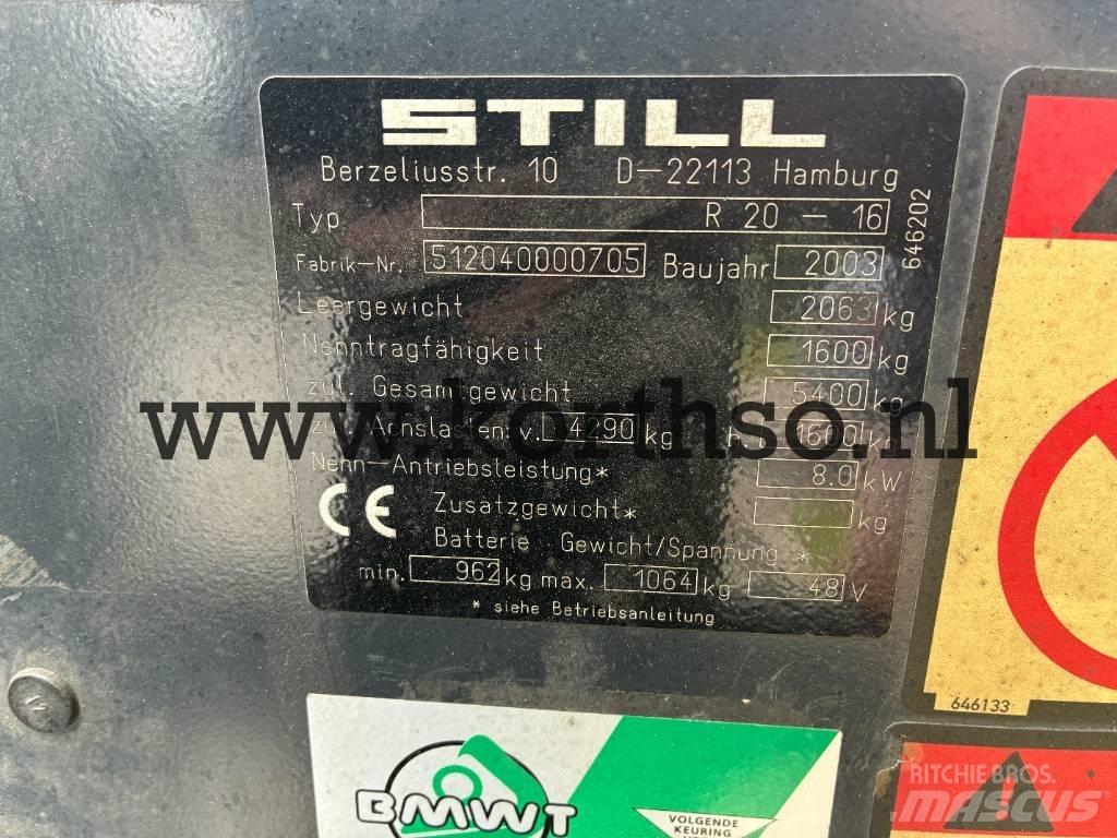 Still R 20-16 Stivuitor electric