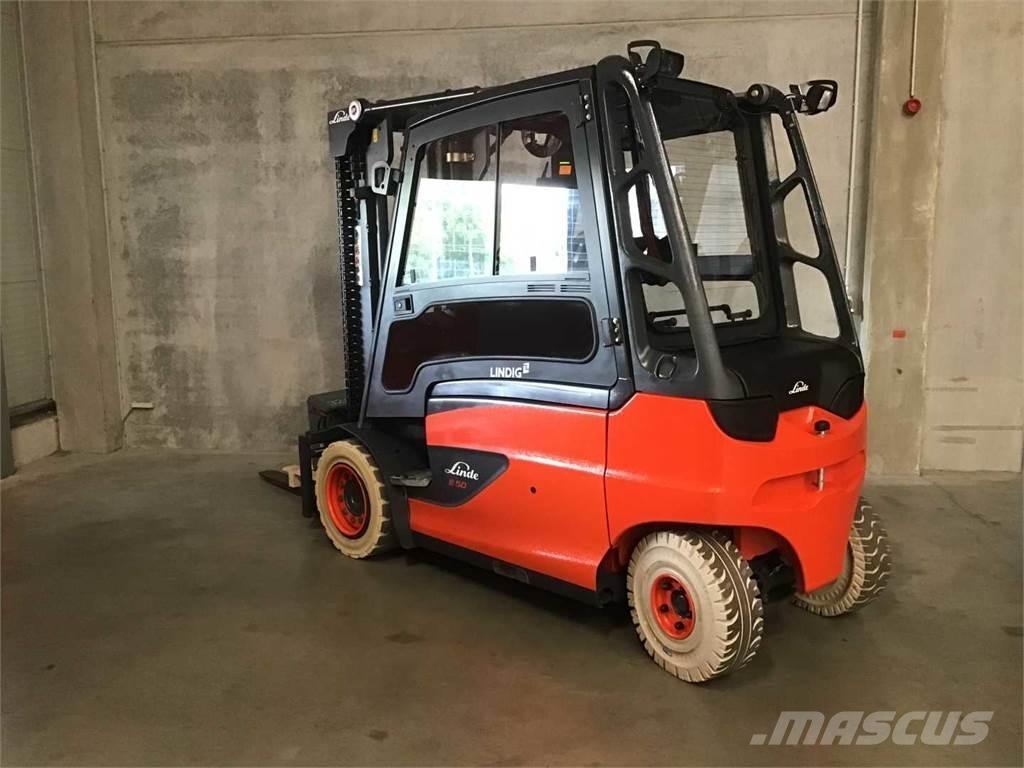 Linde E50HL Stivuitor electric