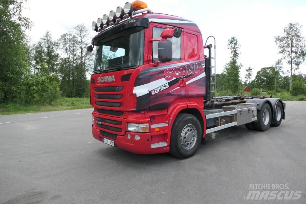 Scania R480lb6x2hsz Camion cu carlig de ridicare