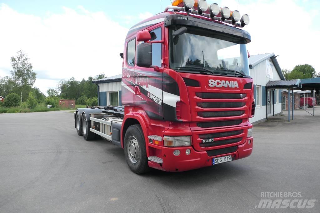 Scania R480lb6x2hsz Camion cu carlig de ridicare