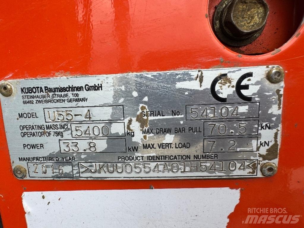 Kubota U 55-4 Mini excavatoare < 7t