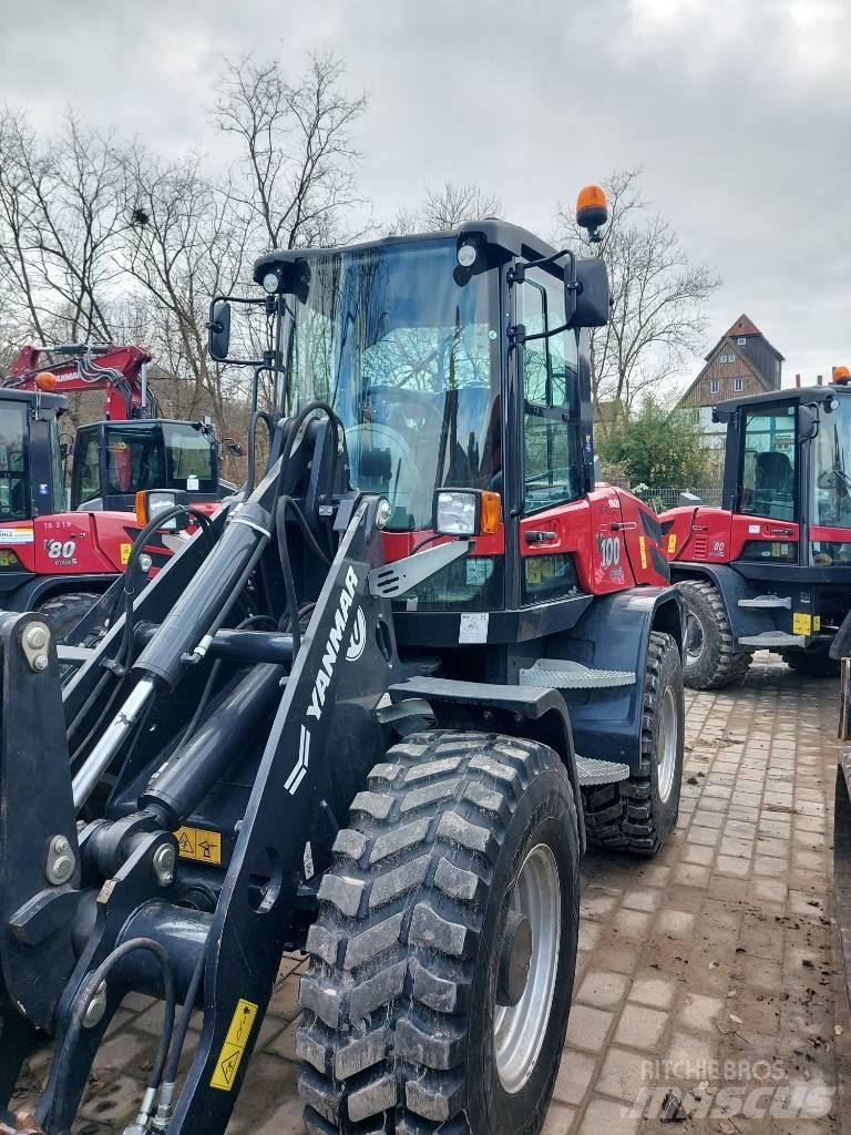 Yanmar V 100 Incarcator pe pneuri
