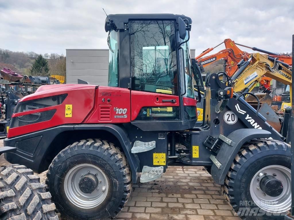 Yanmar V 100 Incarcator pe pneuri