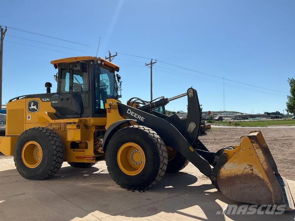 John Deere 624L Incarcator pe pneuri
