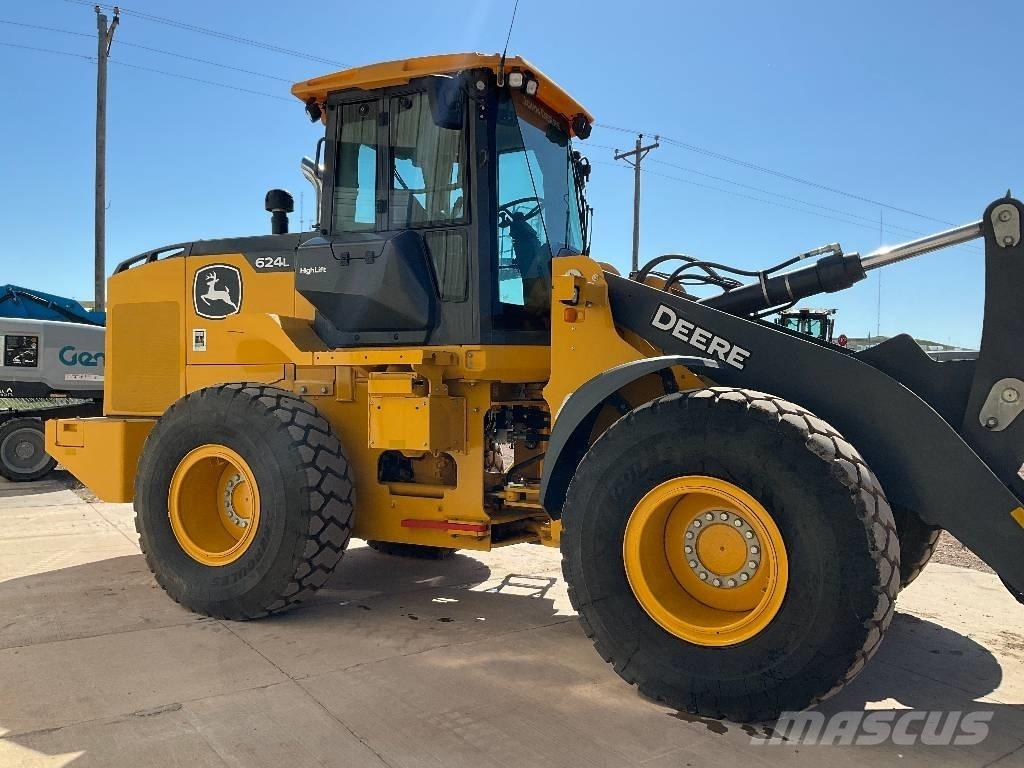 John Deere 624L Incarcator pe pneuri