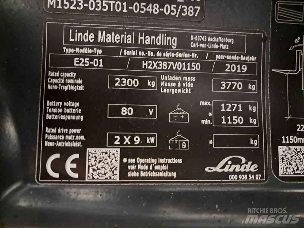 Linde E25-01 Stivuitor electric