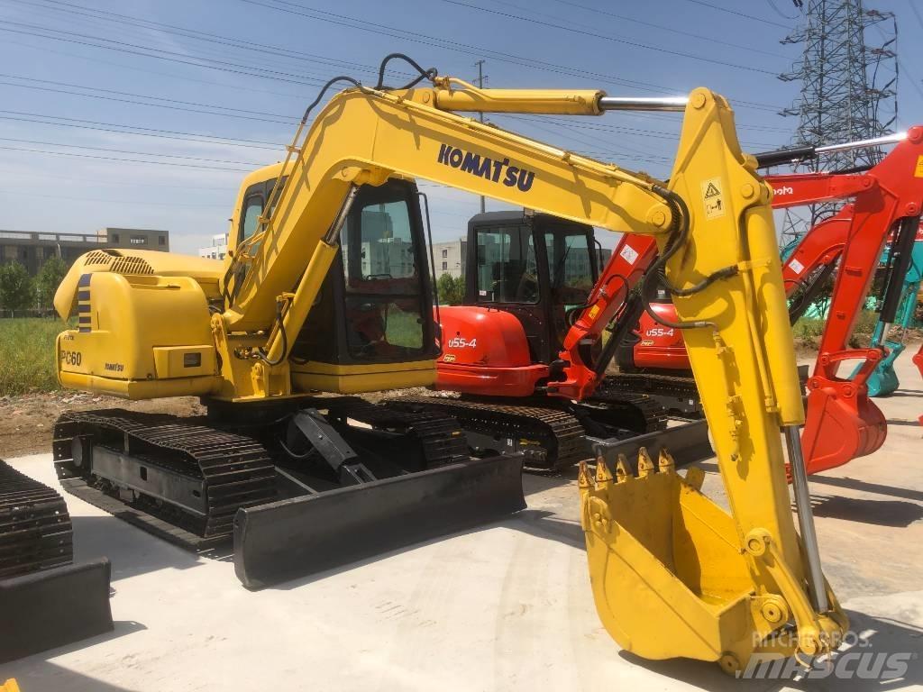 Komatsu PC 60 Excavatoare pe șenile
