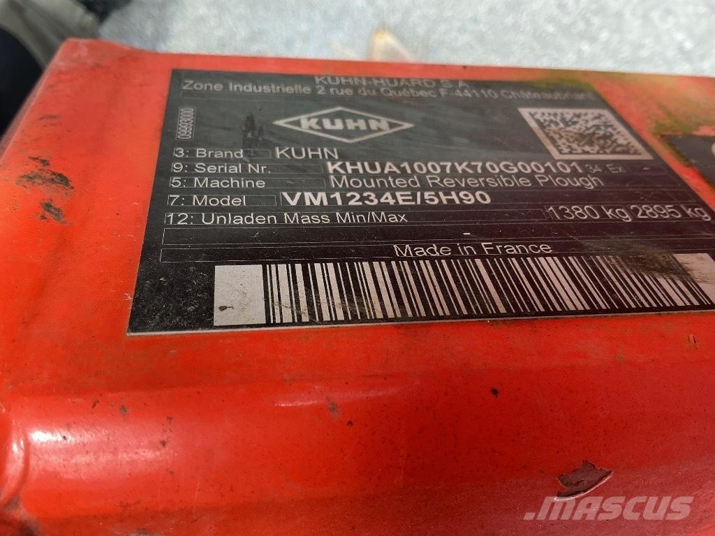 Kuhn Vari-Master 123 Pluguri reversibile