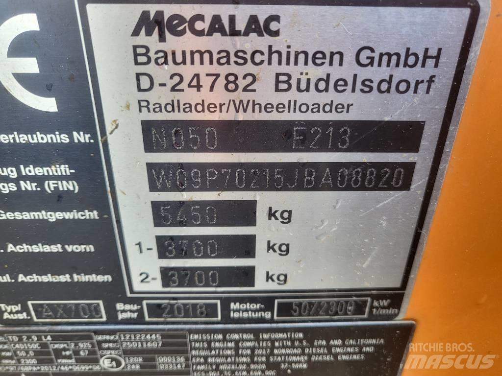 Mecalac AX 700 Incarcator pe pneuri