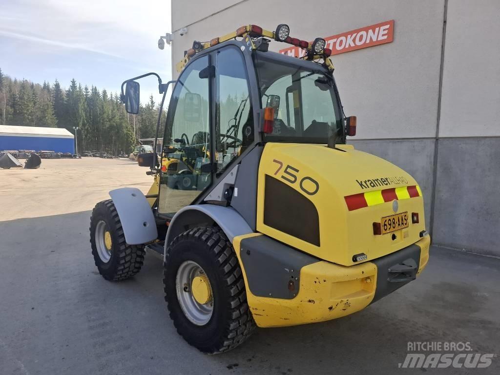 Kramer 750 Incarcator pe pneuri