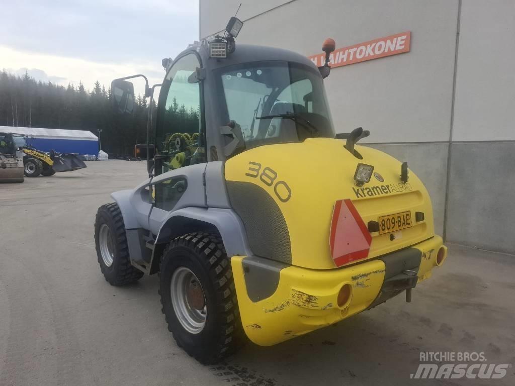 Kramer 380 Incarcator pe pneuri
