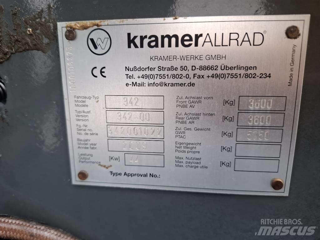 Kramer 380 Incarcator pe pneuri