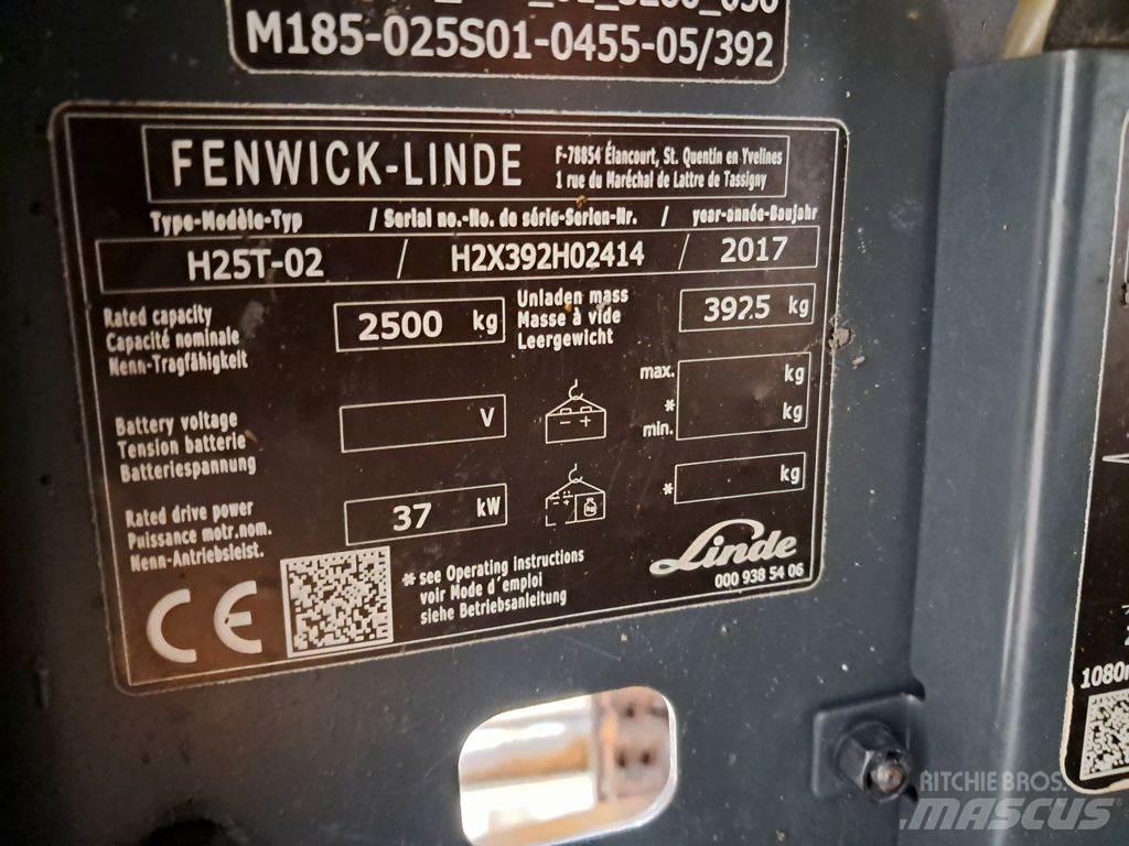Linde H25T-02 Stivuitor GPL
