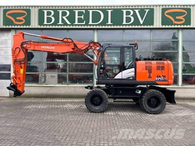 Hitachi ZX 170 W-6 Excavatoare cu roti