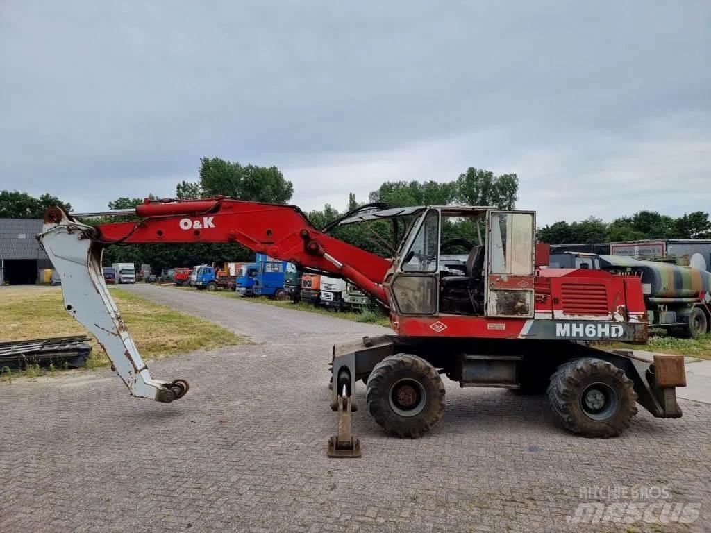O&K MH6HD Excavatoare cu roti