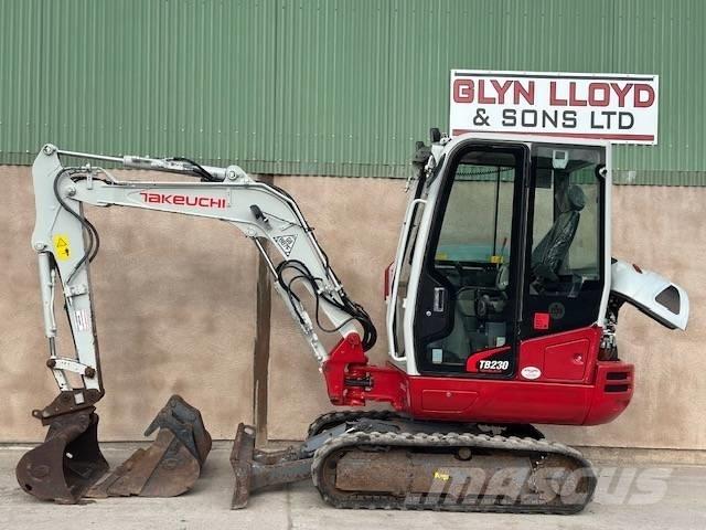 Takeuchi TB 230 Mini excavatoare < 7t