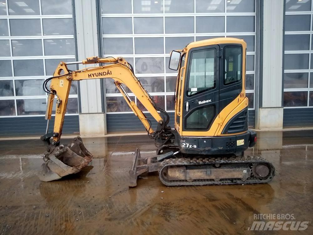Hyundai Robex 27Z-9 Mini excavatoare < 7t