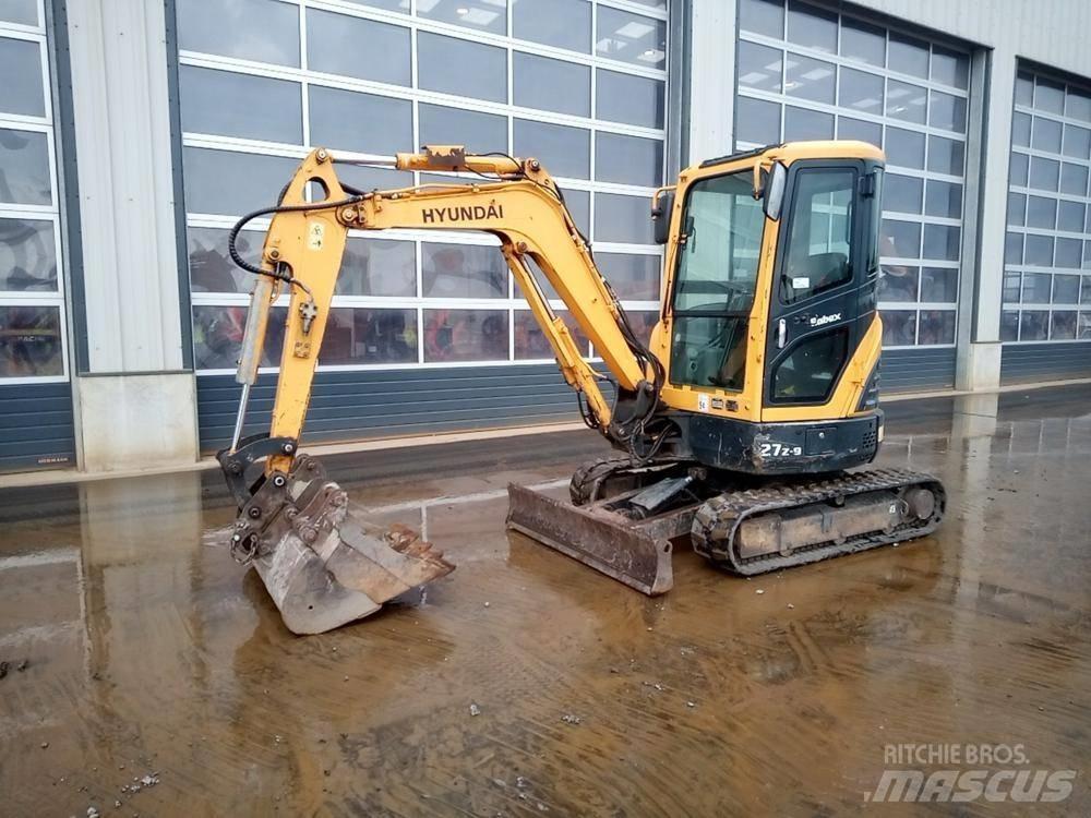 Hyundai Robex 27Z-9 Mini excavatoare < 7t