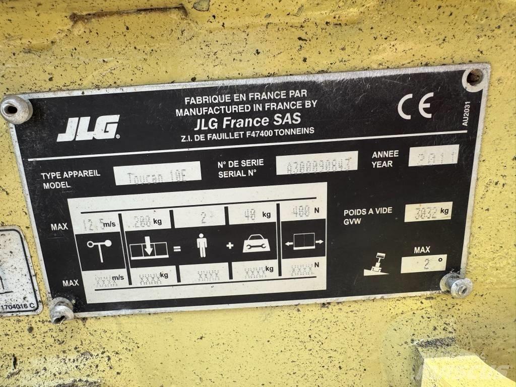 JLG Toucan 10 E Ascensoare verticale catarg