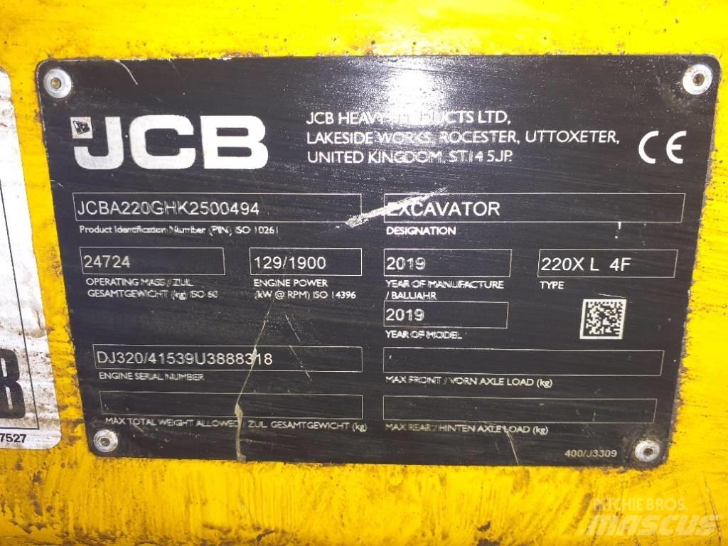 JCB 220X LC Excavatoare pe șenile
