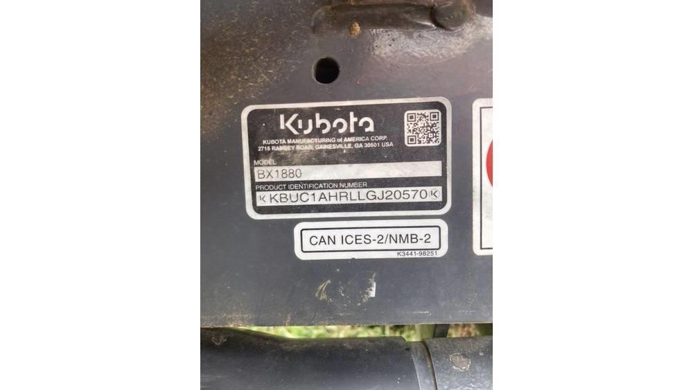 Kubota BX 1880 Tractoare