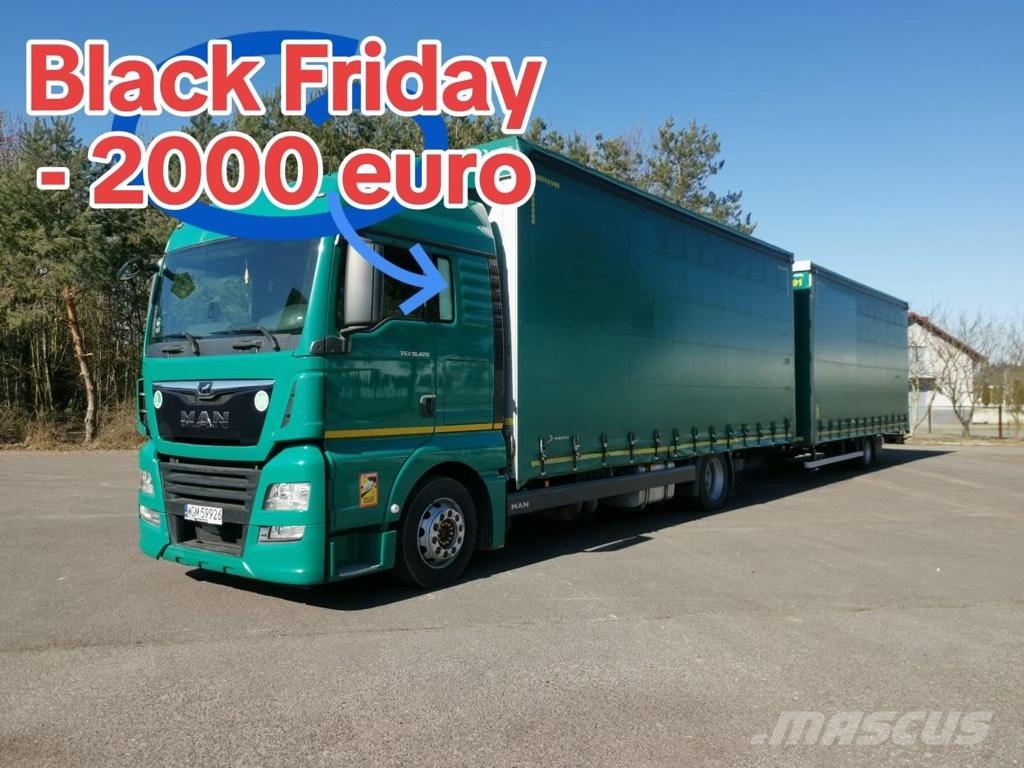 MAN TGX 18.420 Camion cu prelata