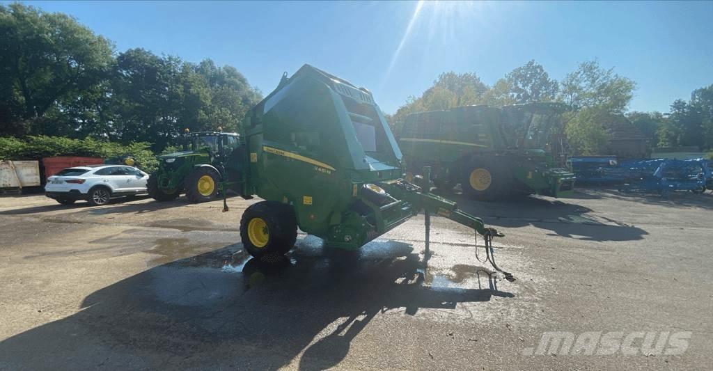 John Deere V461M Masina de balotat cilindric